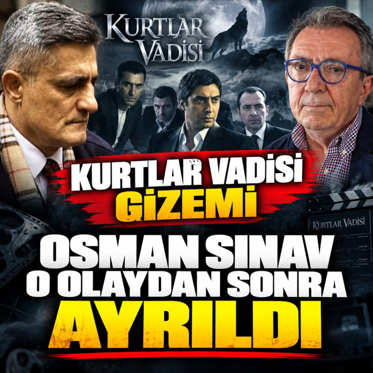 Osman Sınav o olay sonrası Kurtlar Vadisi'nden çekilme kararı aldı