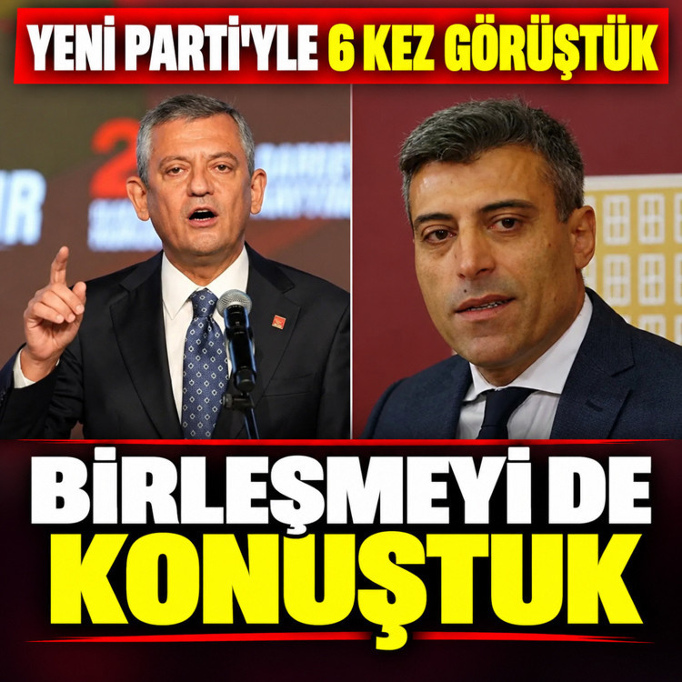 Öztürk Yılmaz'dan Yeni Parti bombası: 6 görüşme yaptık, birleşmeyi de konuştuk!