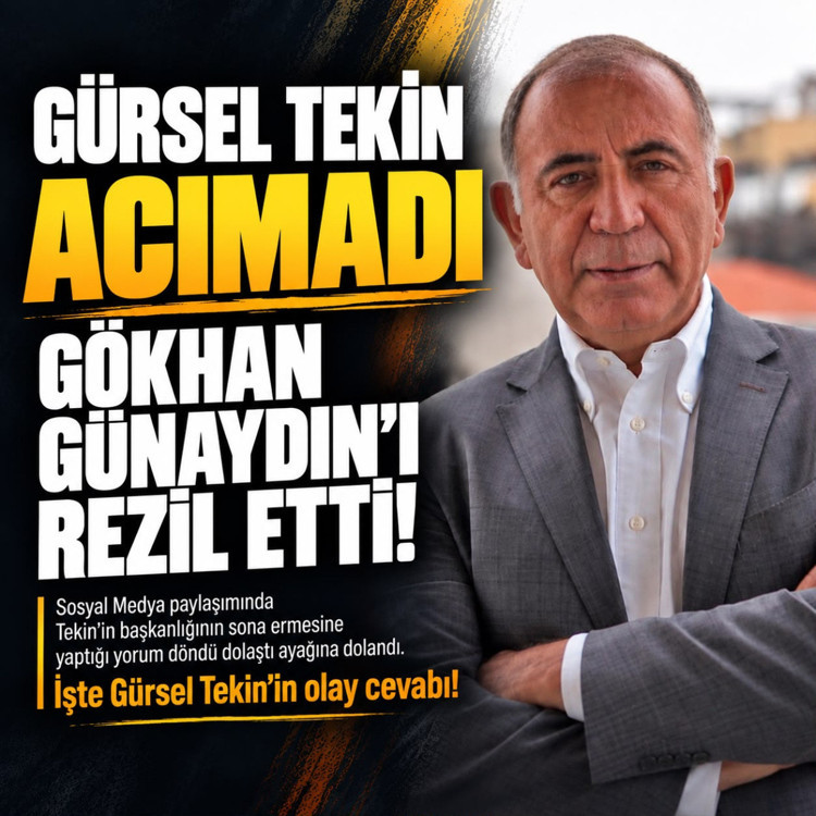 Gürsel Tekin’den Gökhan Günaydın’a sert yanıt: Zoom’cu...