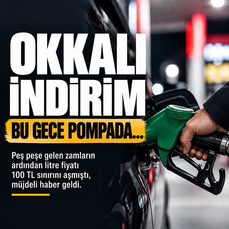 Üst üste gelen zamların ardından 'oh' çektirecek! Motorine bu gece indirim var