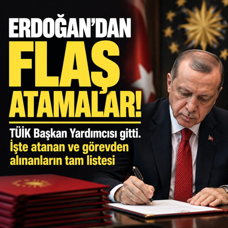 Atama ve görevden alma kararları Resmi Gazete'de