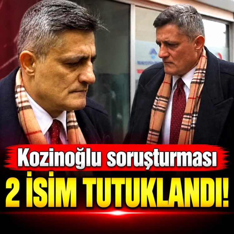 Kaşif Kozinoğlu soruşturmasında 2 kişi tutuklandı!