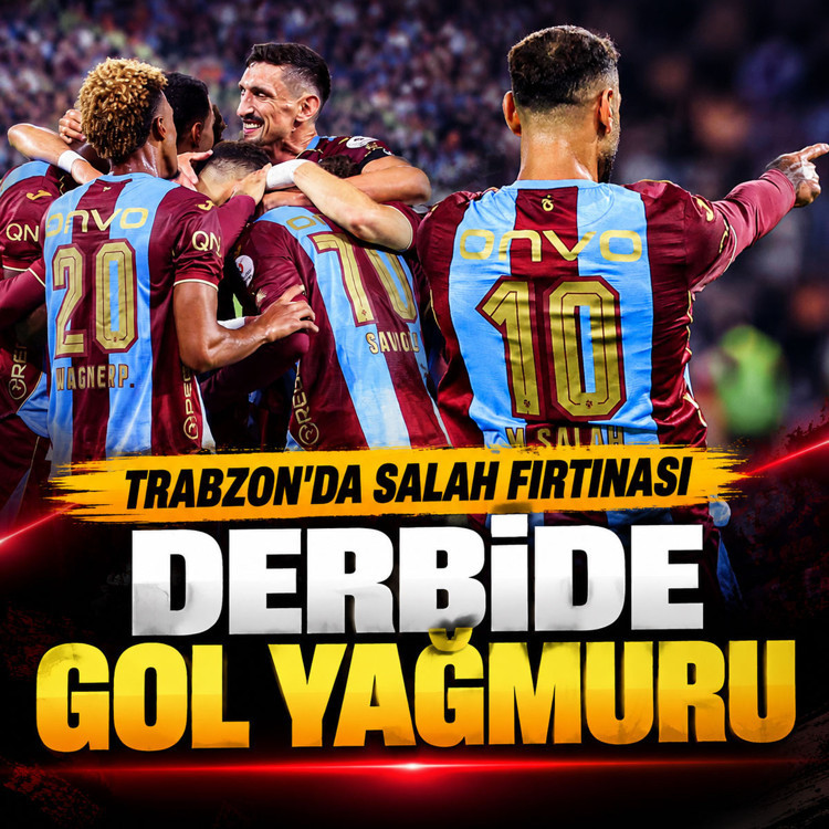 Trabzonspor sahasında Galatasaray'ı 4-0 mağlup etti