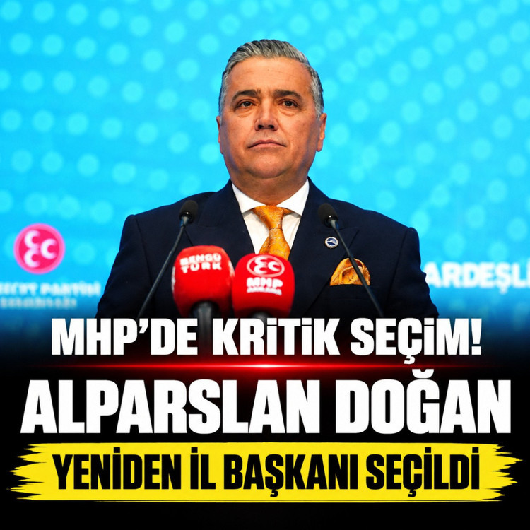 Alparslan Doğan yeniden MHP Ankara İl Başkanı seçildi
