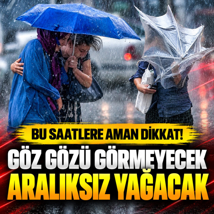 Aralıksız yağacak, göz gözü görmeyecek! Meteoroloji son uyarıyı verdi