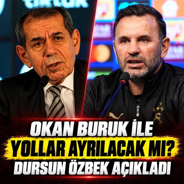 Okan Buruk ile yollar ayrılacak mı? Dursun Özbek açıkladı
