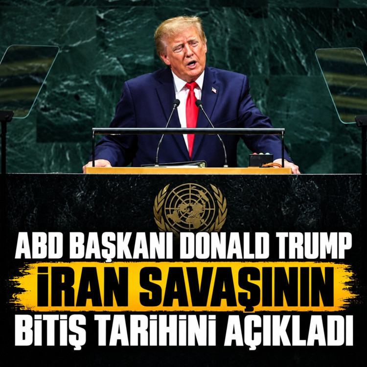 ABD Başkanı Donald Trump, İran savaşının bitiş tarihini açıkladı