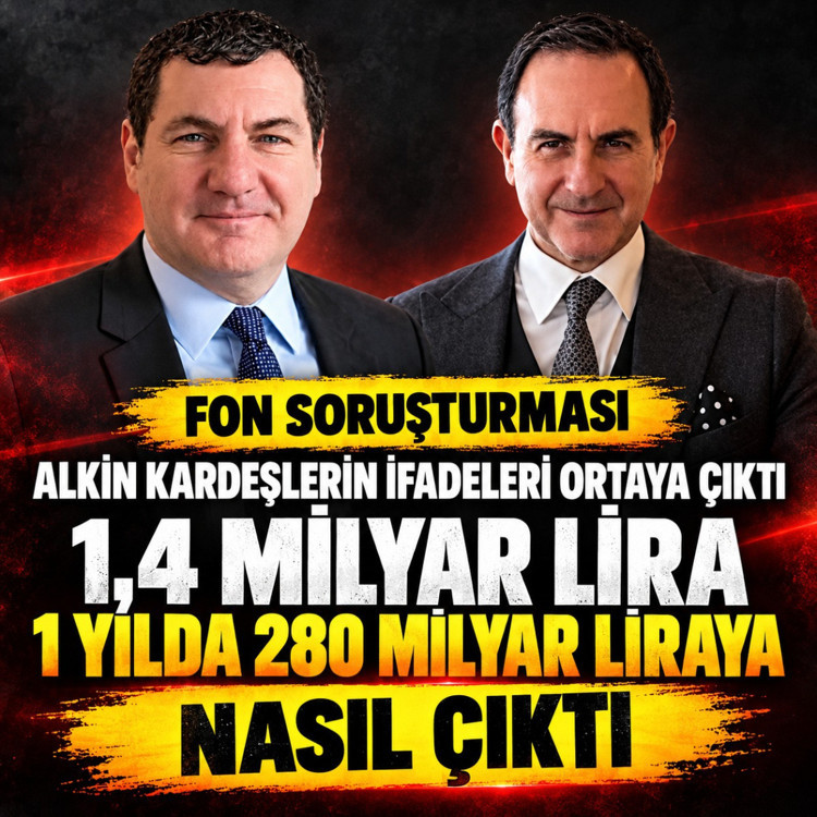 Fon soruşturmasında Alkin kardeşlerin ifadeleri ortaya çıktı
