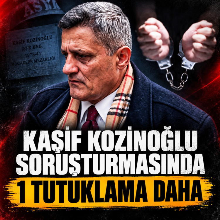 Kaşif Kozinoğlu soruşturmasında 1 tutuklama daha