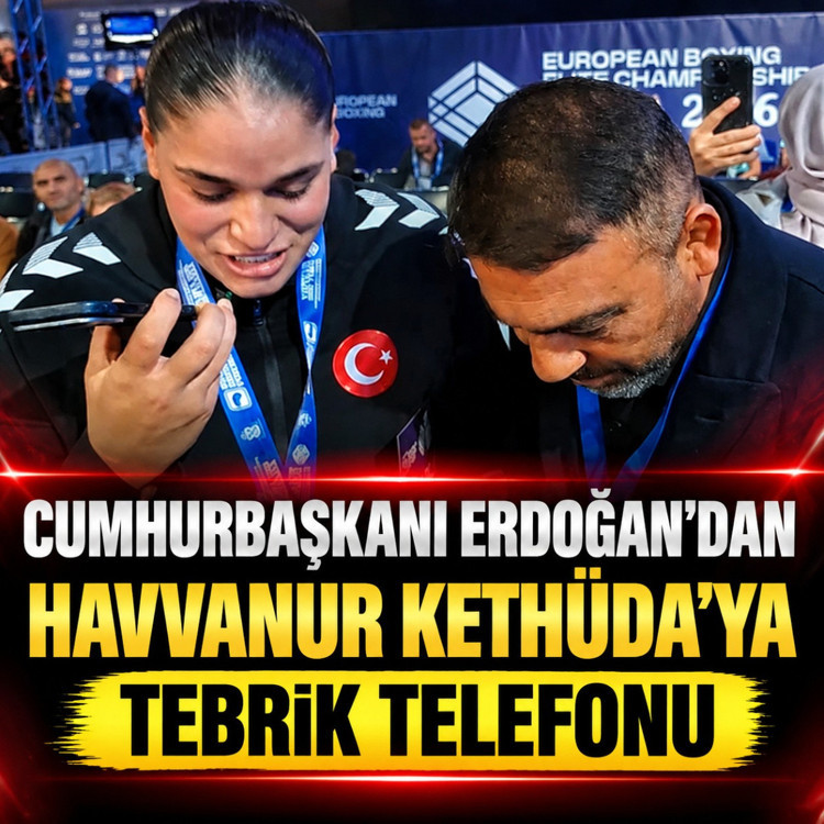 Cumhurbaşkanı Erdoğan'dan Havvanur Kethüda'ya tebrik telefonu