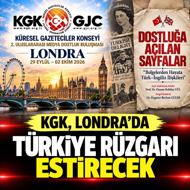 KGK, Londra’da Türkiye rüzgarı estirecek