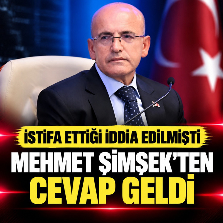 Mehmet Şimşek'ten istifa iddialarına yanıt
