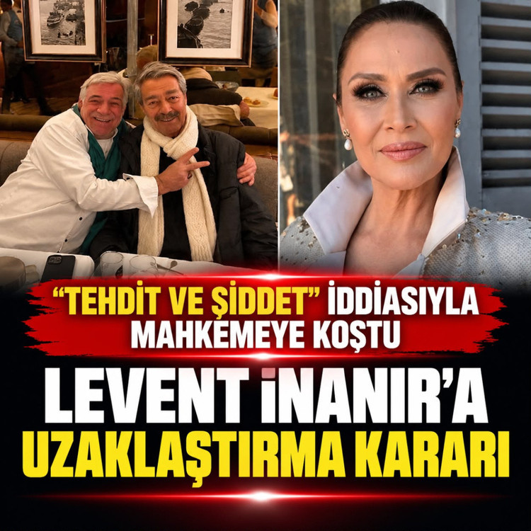 "Tehdit ve şiddet" iddiasıyla mahkemeye koştu! Neslihan Acar'dan, Levent İnanır'a uzaklaştırma kararı