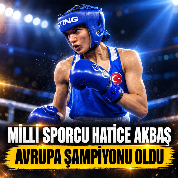 Milli sporcu Hatice Akbaş, Avrupa şampiyonu oldu