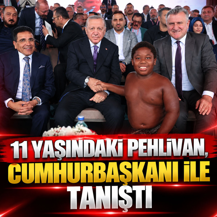 Cumhurbaşkanı Erdoğan, Yağlı Güreş Cumhurbaşkanlığı Kupası finalini izledi