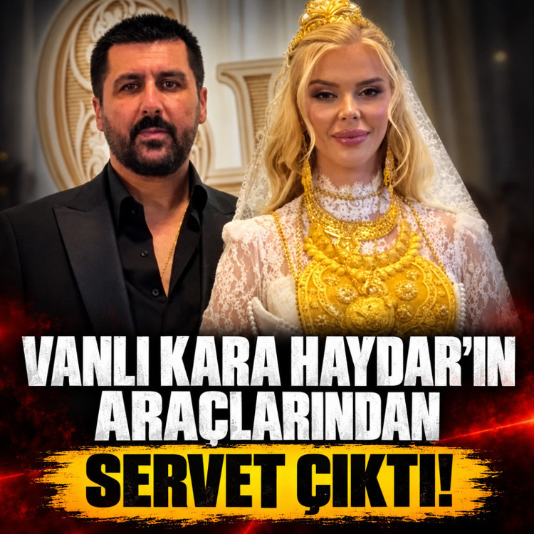 Vanlı Kara Haydar'ın araçlarından servet çıktı!