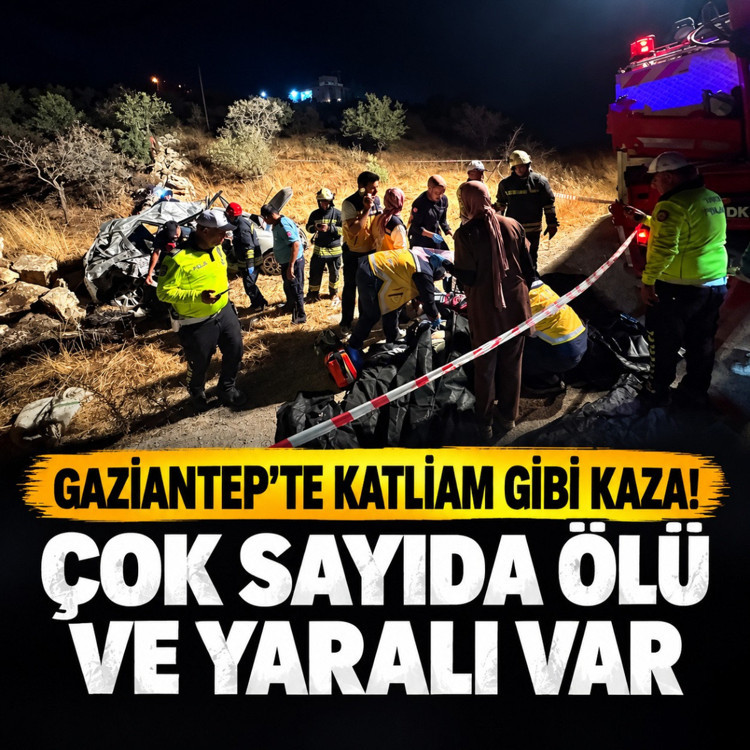 Gaziantep’te katliam gibi kaza: 7 kişi hayatını kaybetti