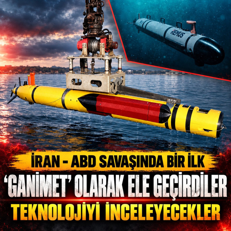 İran, ABD’ye ait insansız su altı aracını ele geçirdiğini duyurdu