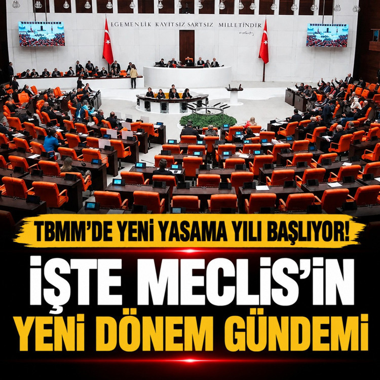 TBMM yeni yasama yılına başlıyor: Gündemde kritik düzenlemeler var