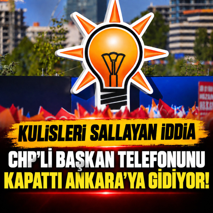 CHP'li başkan telefonunu kapattı Ankara'ya gidiyor! Bomba iddia yarın Ak Parti'ye katılacak