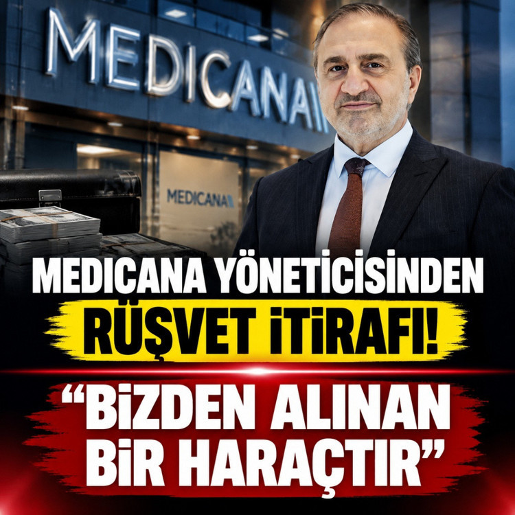 Medicana patronundan yer yerinden oynatacak rüşvet itirafı!