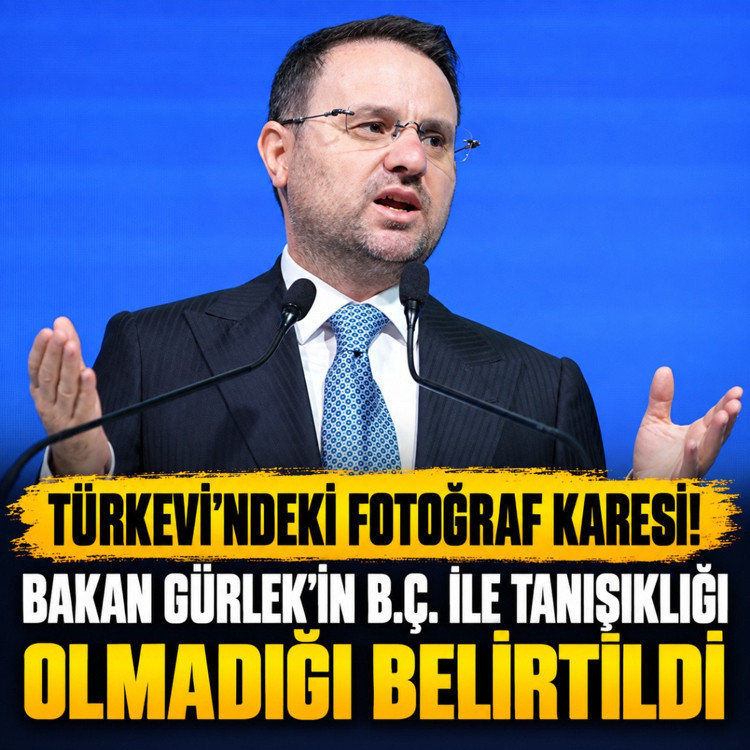 Bakan Gürlek'in Türkevi'ndeki fotoğraf karesiyle ilgili yeni detay: B.Ç.'yi tanımıyor