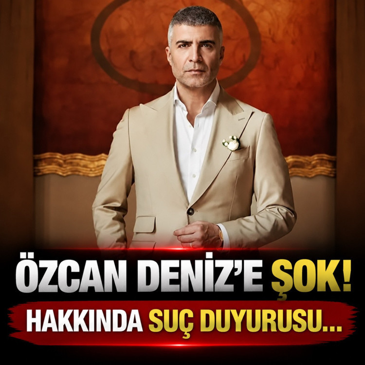 Özcan Deniz'e şok! Hakkında suç duyurusu...