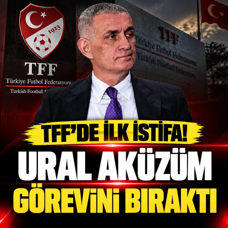 TFF'de ilk istifa! Ural Aküzüm görevini bıraktı