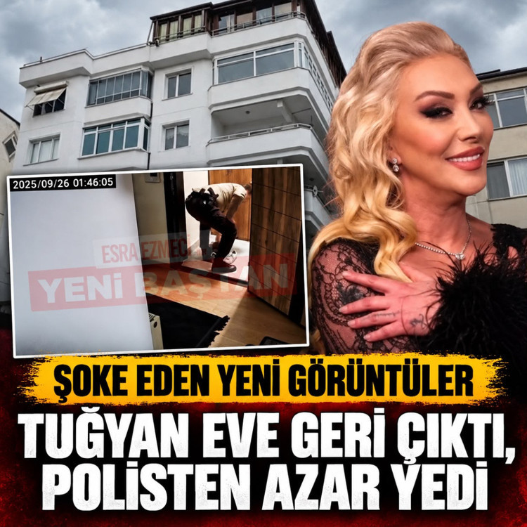 Güllü dosyasında şoke eden görüntüler! Tuğyan eve geri çıktı, polisler resmen azarladı