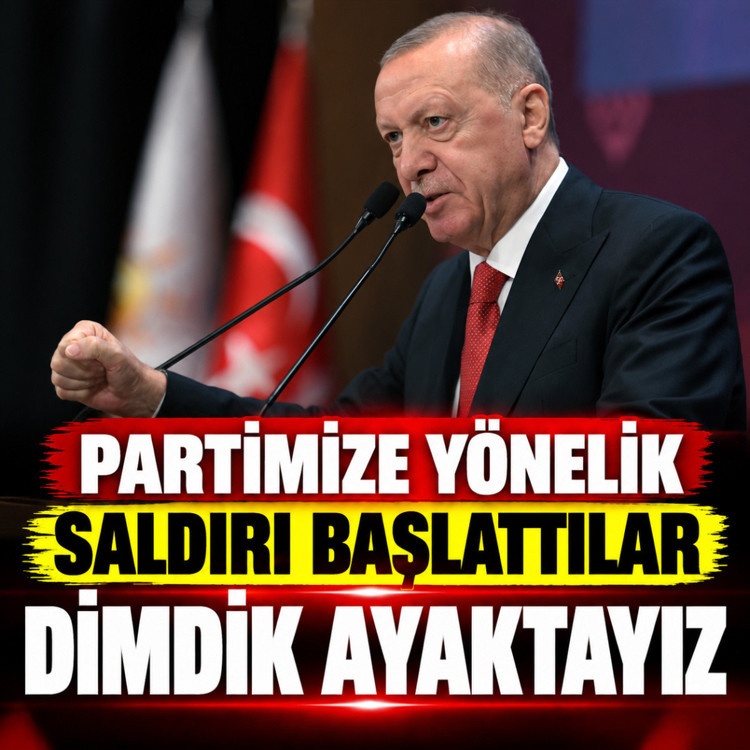 Cumhurbaşkanı Erdoğan: "Partimize yönelik saldırı kampanyası başlattılar"