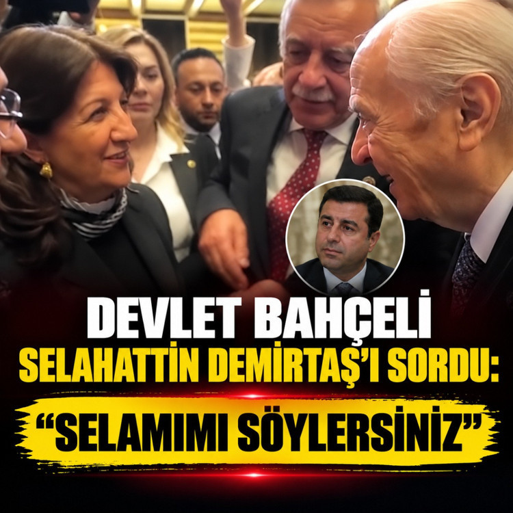 Devlet Bahçeli, Selahattin Demirtaş'ı sordu: Selamımı söylersiniz