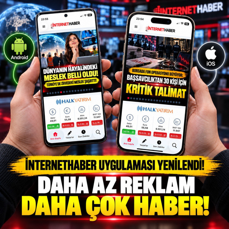 Daha az reklam, daha çok haber! internethaber iPhone ve Android uygulaması yenilendi!