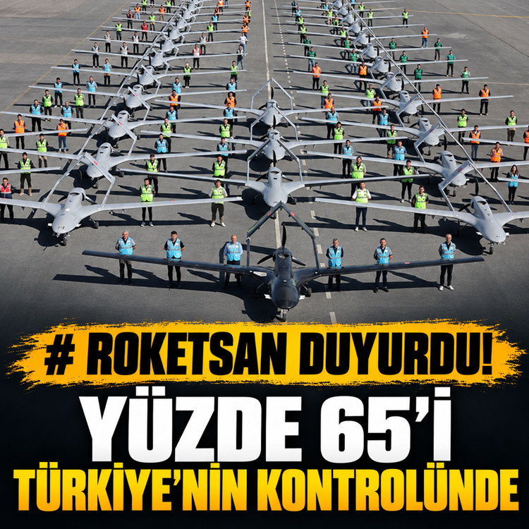 İHA ve mühimmatı pazarının yüzde 65'i Türkiye'nin kontrolünde