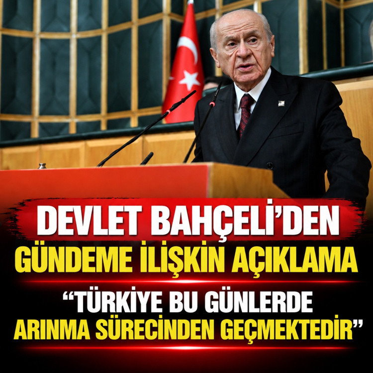 Bahçeli'den arınma mesajı! "Türkiye daha müreffeh bir yarına ulaşma gayesiyle hareket etmektedir"