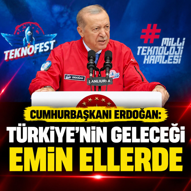 Cumhurbaşkanı Erdoğan: Türkiye'nin geleceği emin ellerdedir
