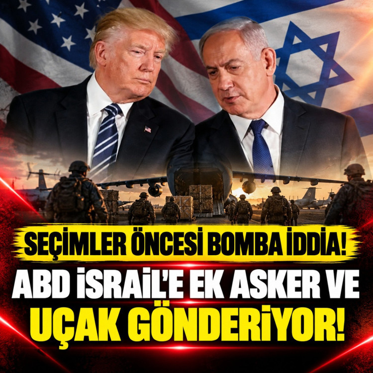 Orta Doğu’da gerilim tırmanıyor! ABD’den İsrail’e ek asker ve uçak iddiası