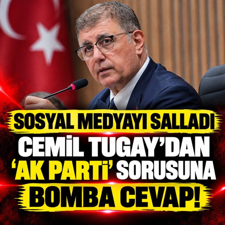 Cemil Tugay AK Parti’ye mi geçiyor? Dikkat çeken yanıt