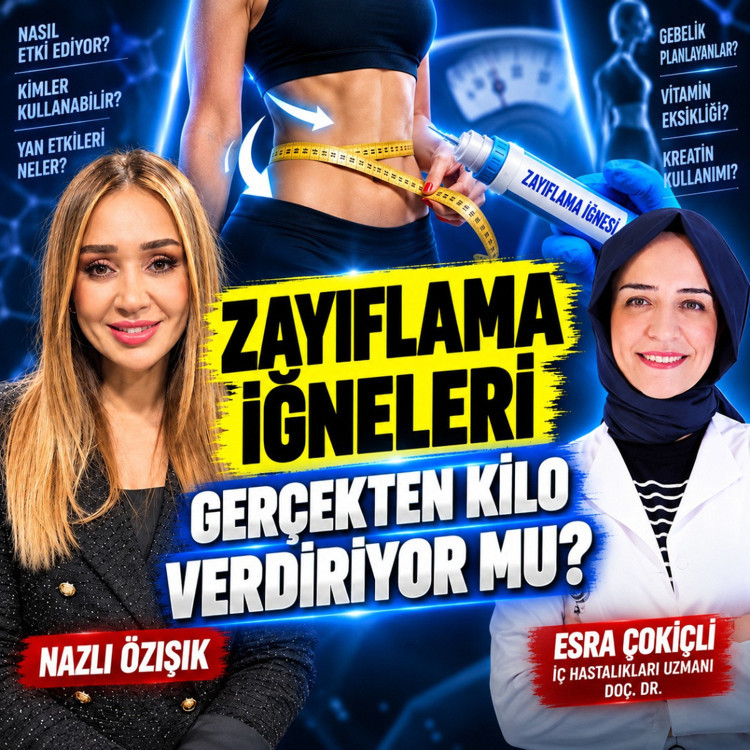 Zayıflama iğneleri gerçekten kilo verdiriyor mu? Doç. Dr. Esra Çokiçli merak edilenleri anlattı