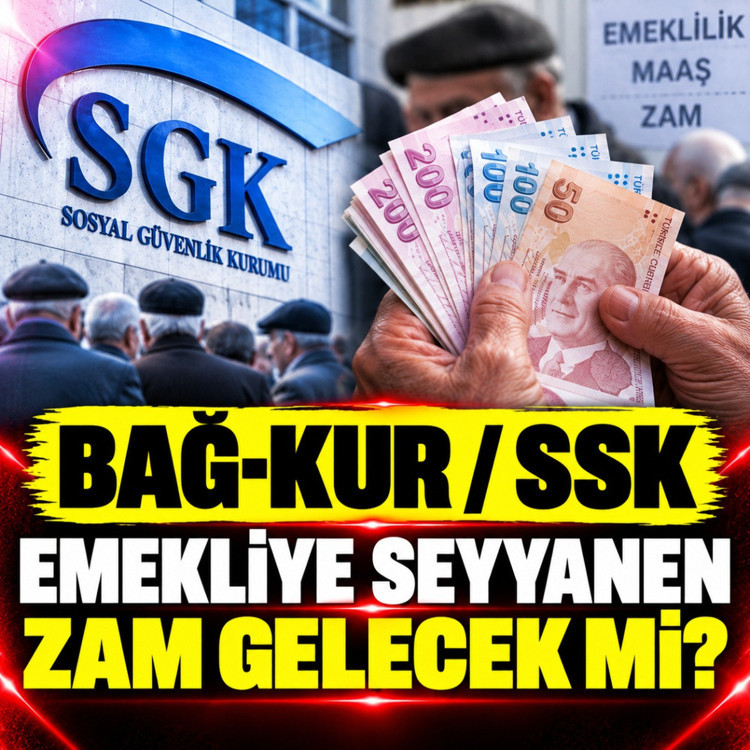Bağ-Kur-SSK emekliye seyyanen zam gelecek mi? Memur emeklisine ek ödeme var mı?