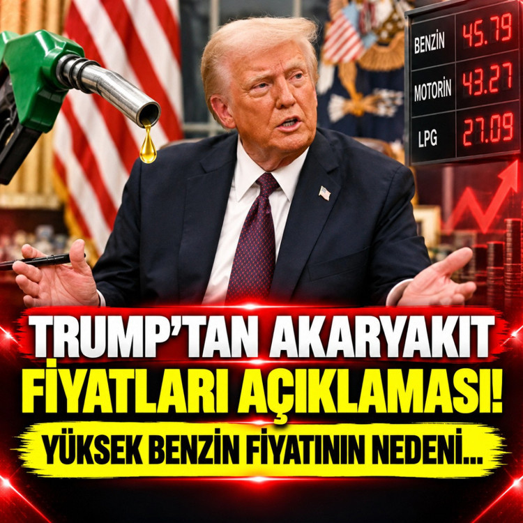 Donald Trump'tan akaryakıt fiyatlarıyla ilgili açıklama! Yüksek benzin fiyatının nedeni...