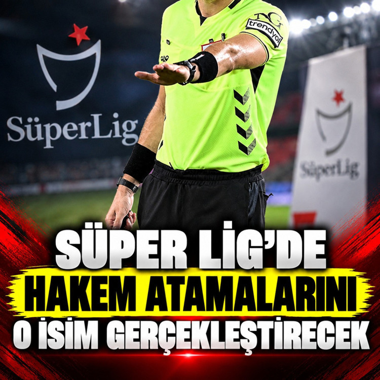 Süper Lig'de hakem atamalarını Anthony Taylor gerçekleştirecek