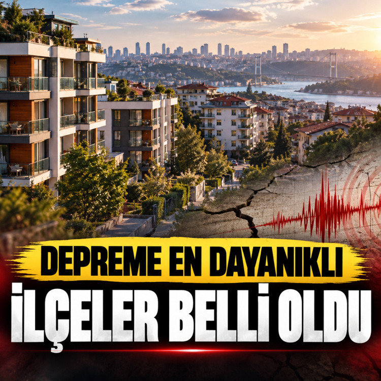 O ilçelerde oturanlar rahat etsin! İstanbul'da depreme en dayanıklı ilçeler...