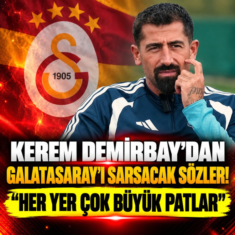 Kerem Demirbay'dan Galatasaray'ı sarsacak sözler! "Her yer çok büyük patlar"