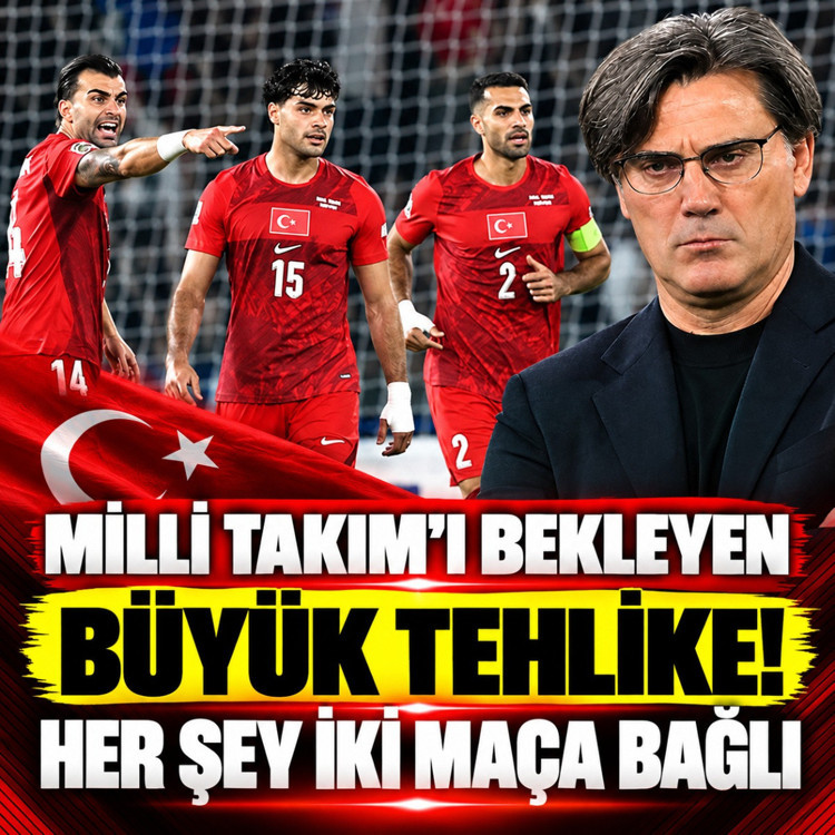 Milli Takım'ı bekleyen büyük tehlike! Her şey iki maça bağlı
