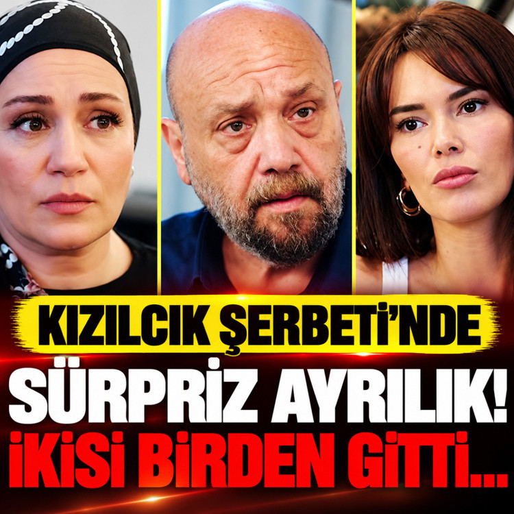 Kızılcık Şerbeti'nde sürpriz ayrılık! İkisi birden gitti...