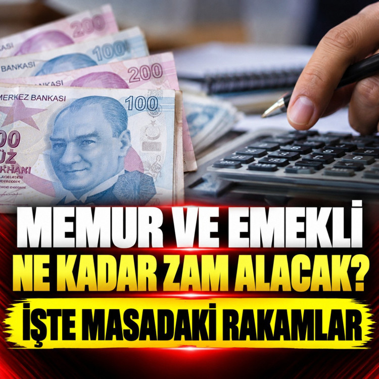Memur ve emekli ne kadar zam alacak? İşte masadaki rakamlar