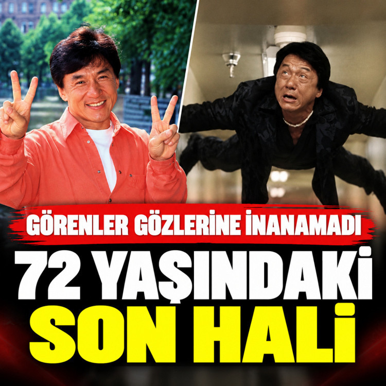 Jackie Chan'in 72 yaşındaki son halini görenler gözlerine inanamadı