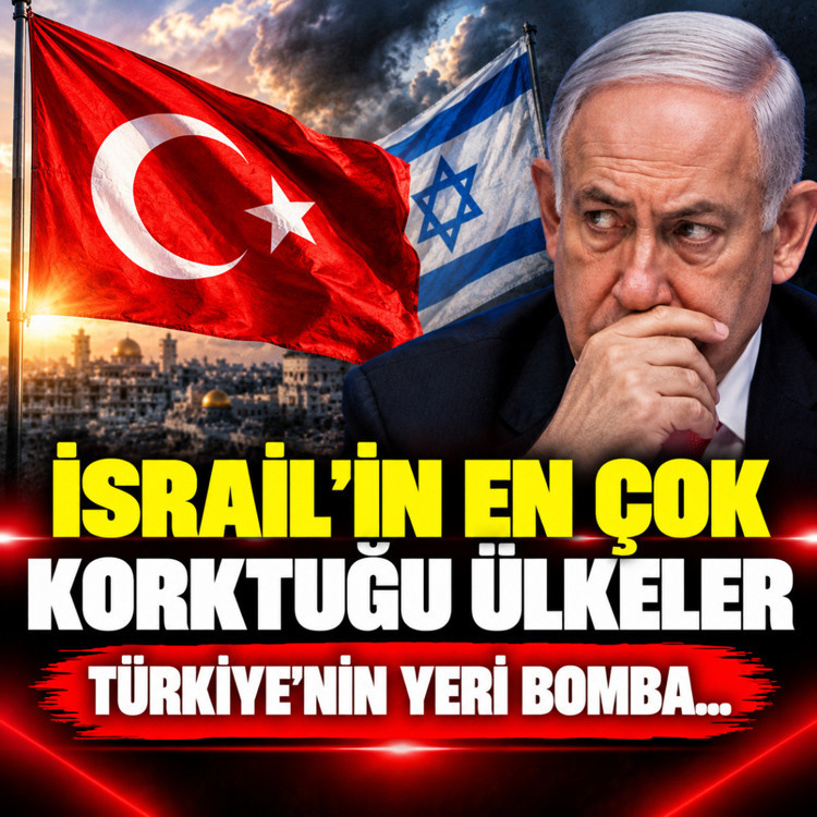 İsrail'in en çok korktuğu ülkeler listesi sızdı! Türkiye'nin listedeki yerine bakın