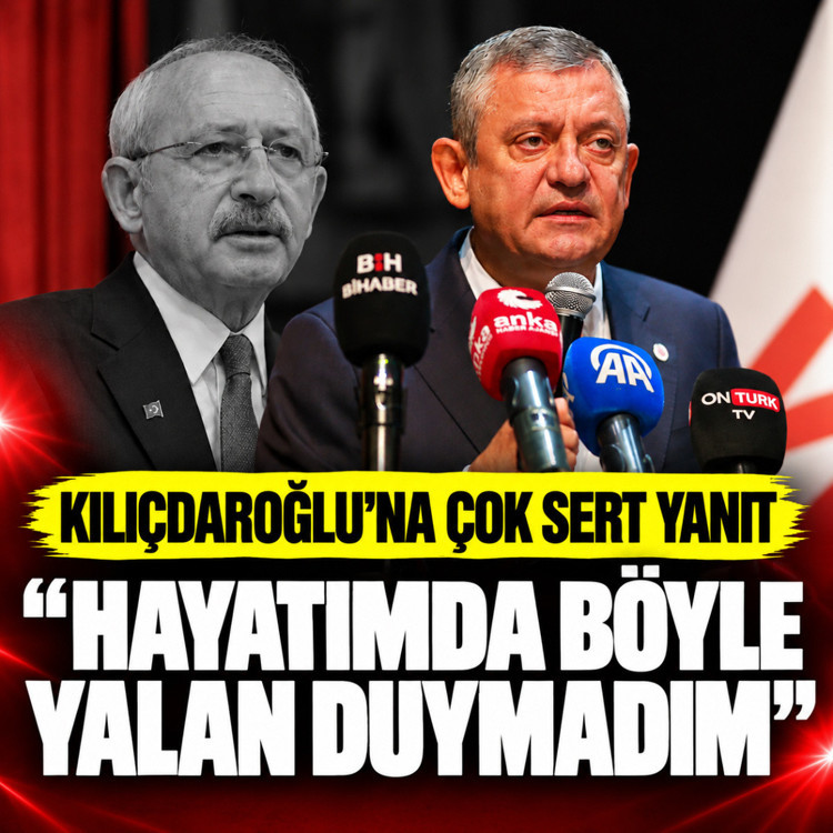 Özgür Özel'den Kılıçdaroğlu'na çok sert yanıt: Hayatımda böyle yalan duymadım