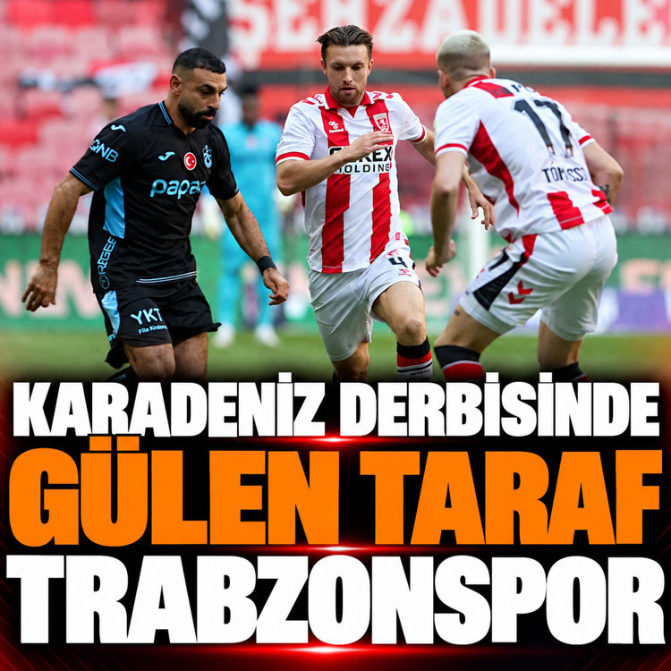 Karadeniz derbisinde gülen taraf Trabzonspor